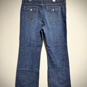 Levi's 512 Dark Blue Boot Cut Jeans🔥